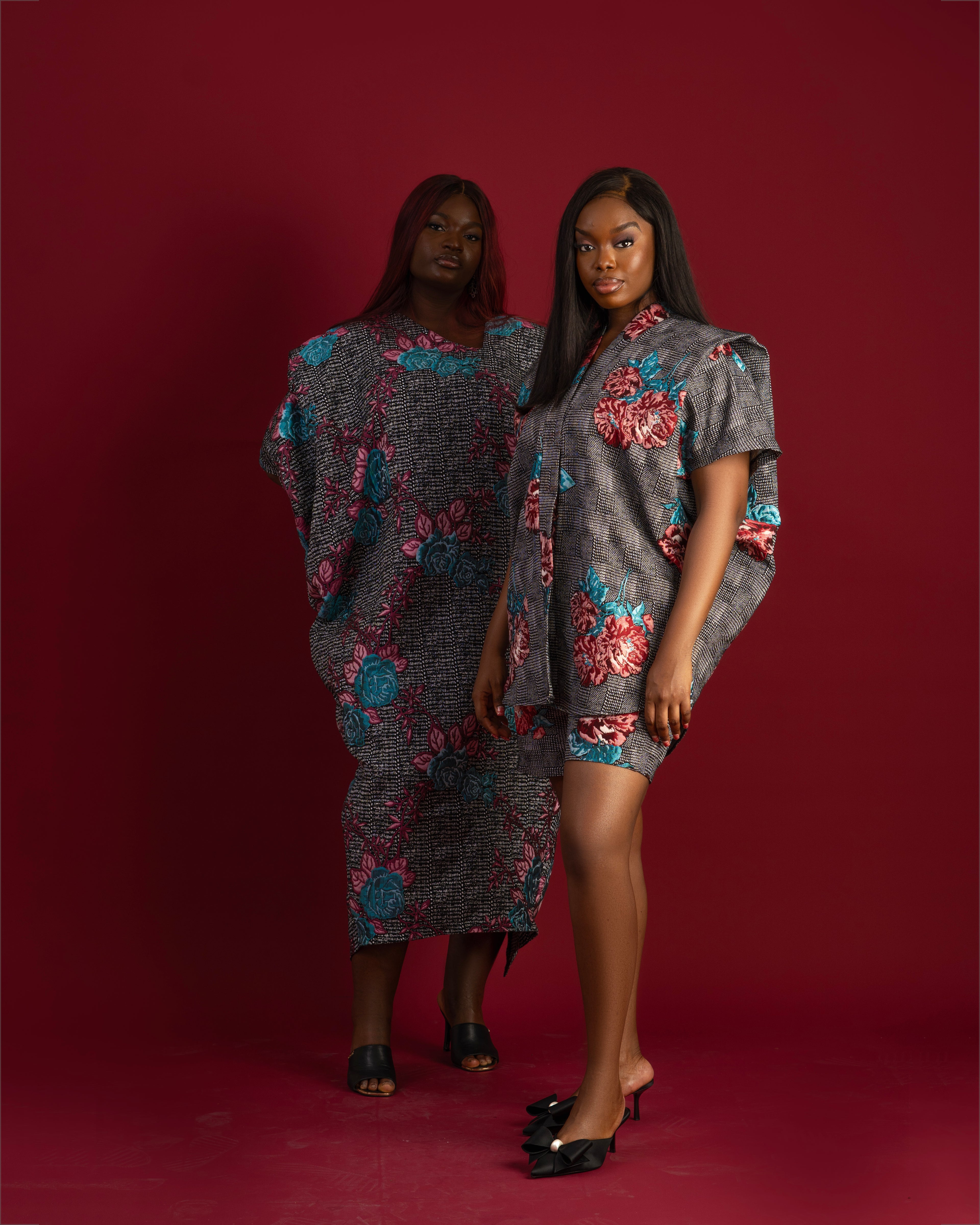 Bubu Gown and Short Set Bundle
