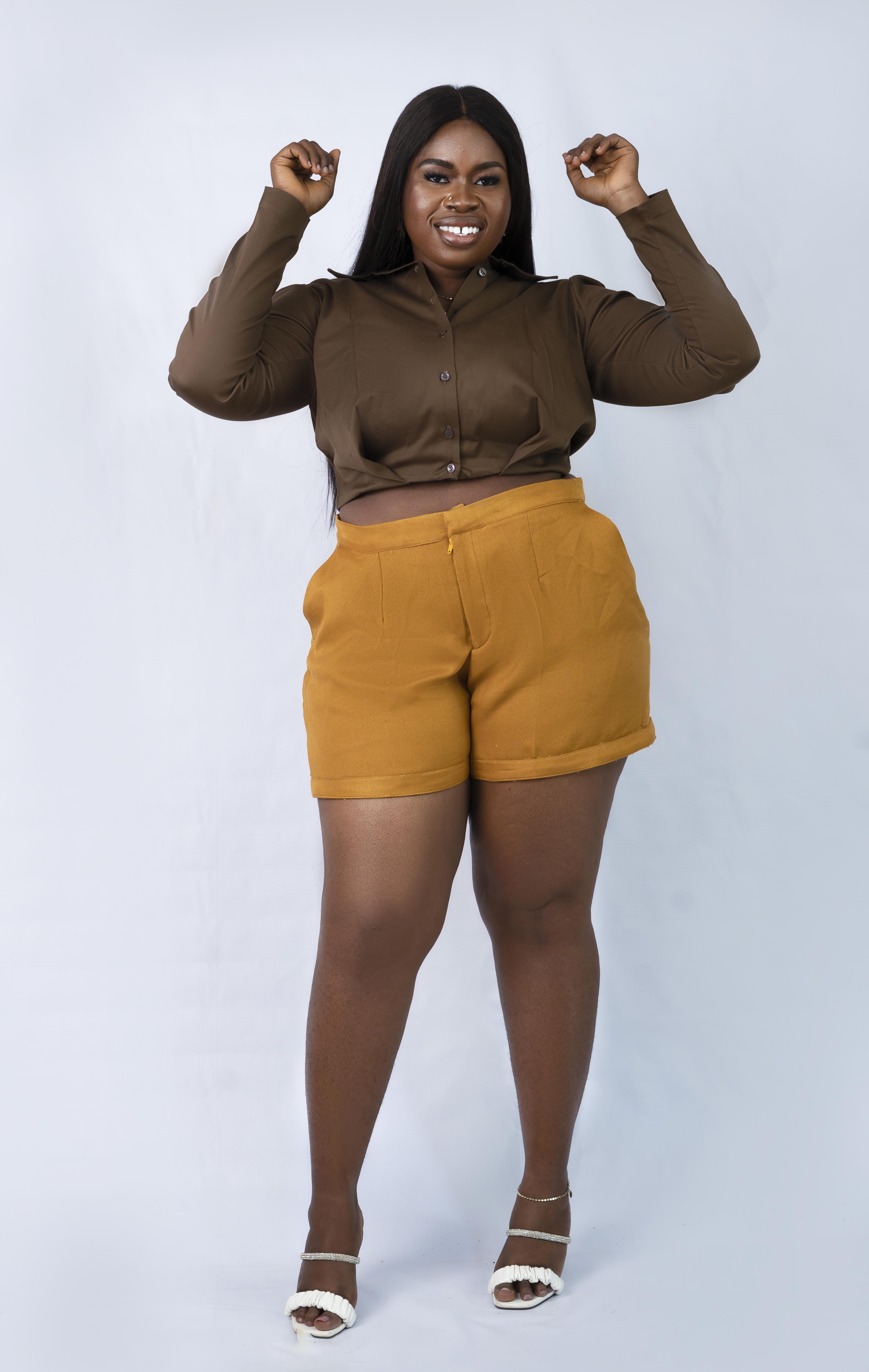 Structured Shorts (Powder, Fire, Sand)