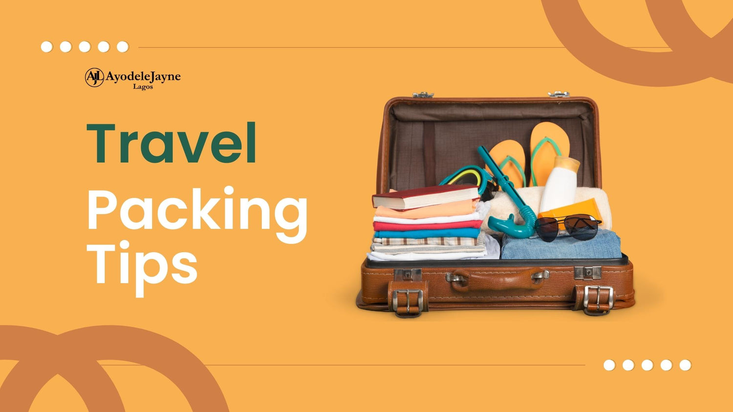 Travel Packing Tips from AJL