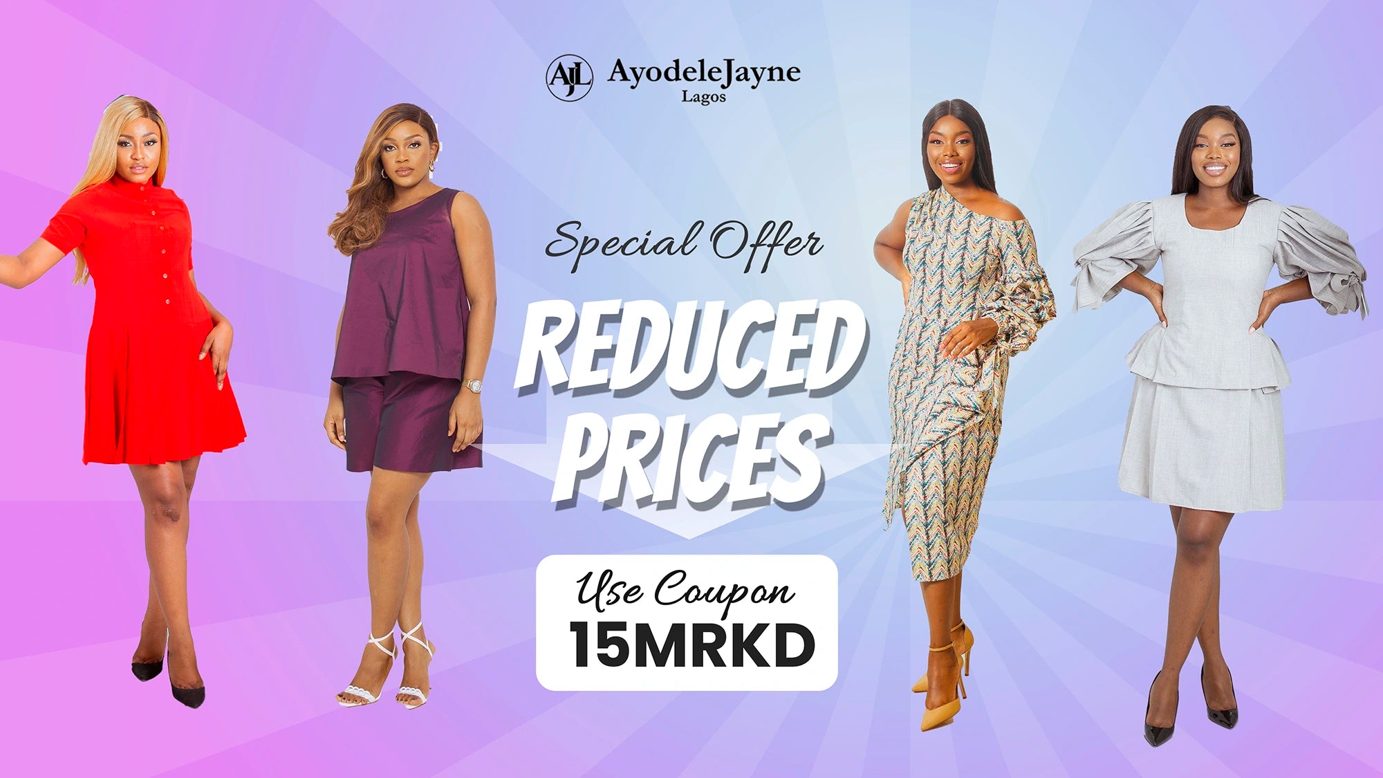 Reduced prices - Ayodele Jayne Lagos