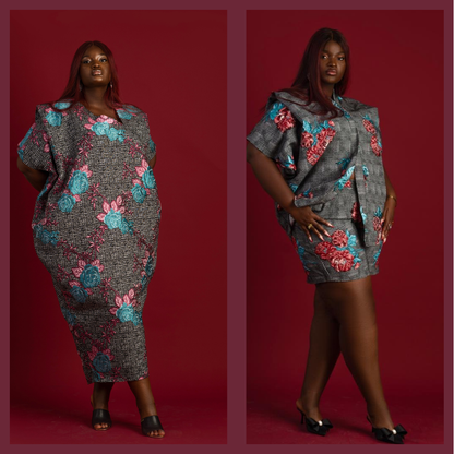 Bubu Gown and Short Set Bundle