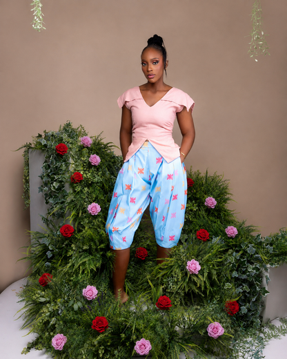 The Bloomer Long Shorts Set