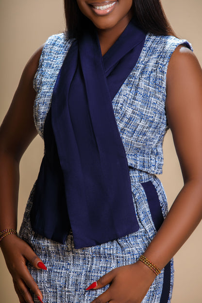 Noir Voyager Skirt Set