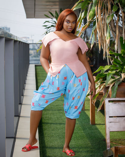 The Bloomer Long Shorts Set