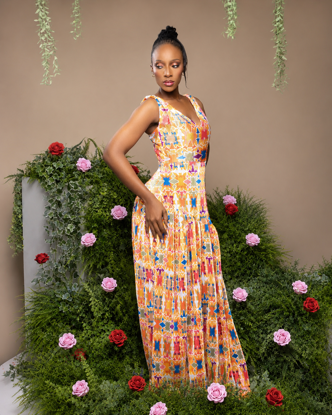 Full Bloom Maxi Dress