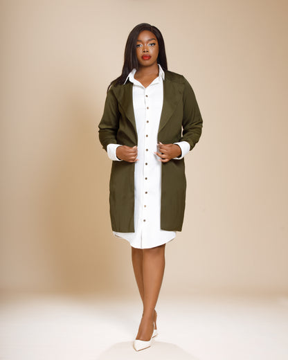 Ivy Jacket Shirt Dress