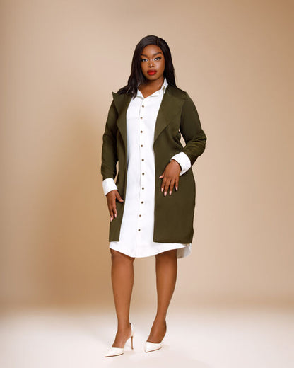 Ivy Jacket Shirt Dress