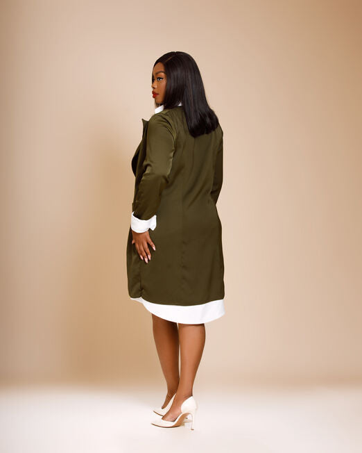 Ivy Jacket Shirt Dress