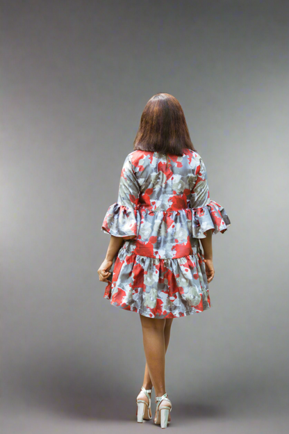 The Layered Brocade Dress