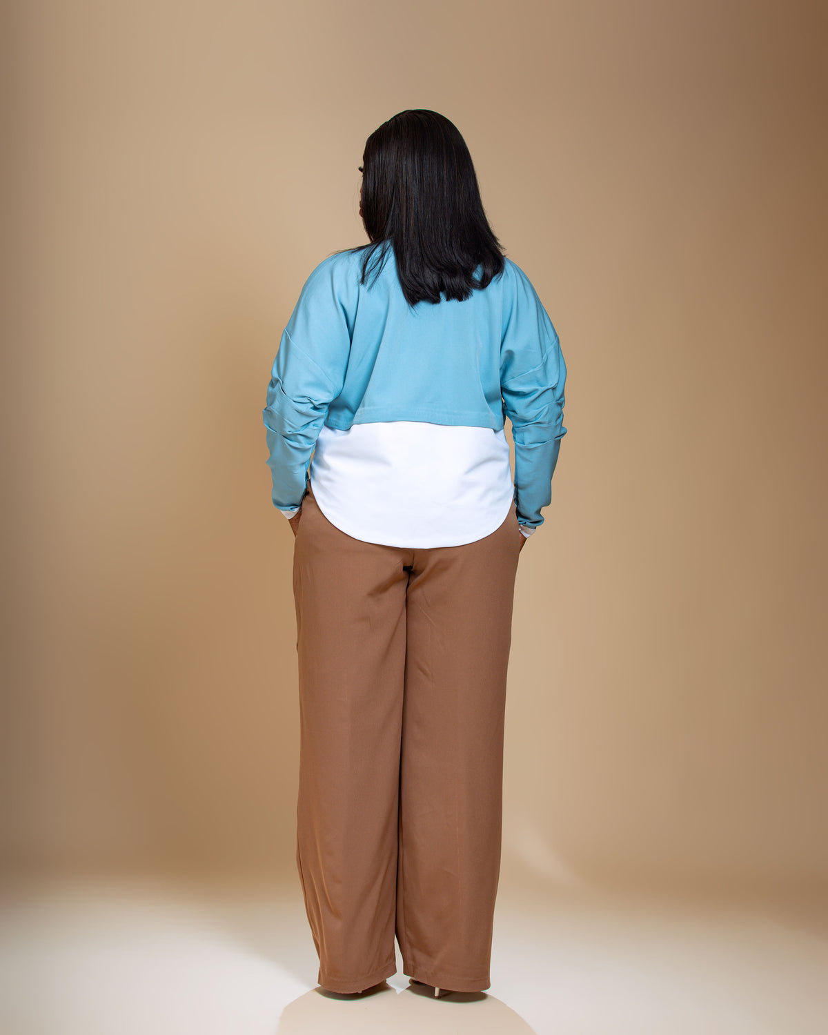Ivy Pants Set(Brown)
