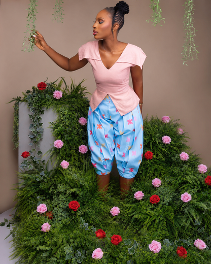 The Bloomer Long Shorts Set
