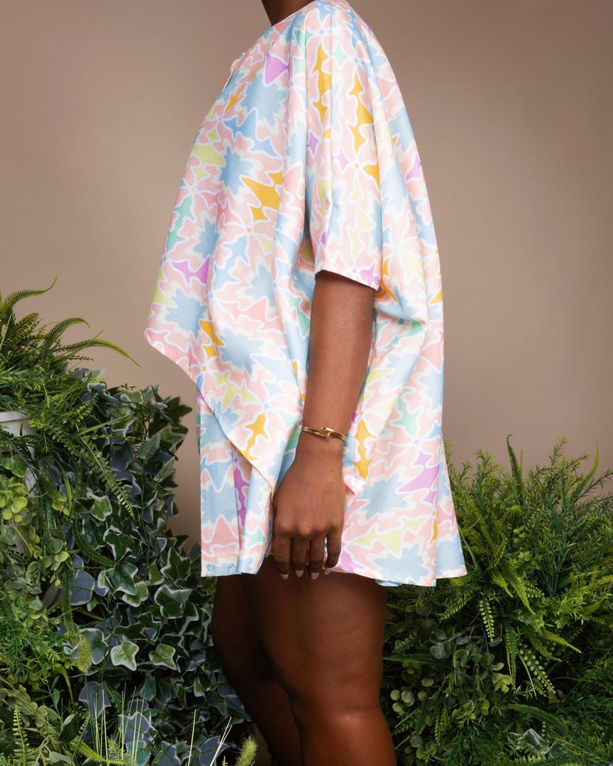 Ivy Poncho Shorts Set