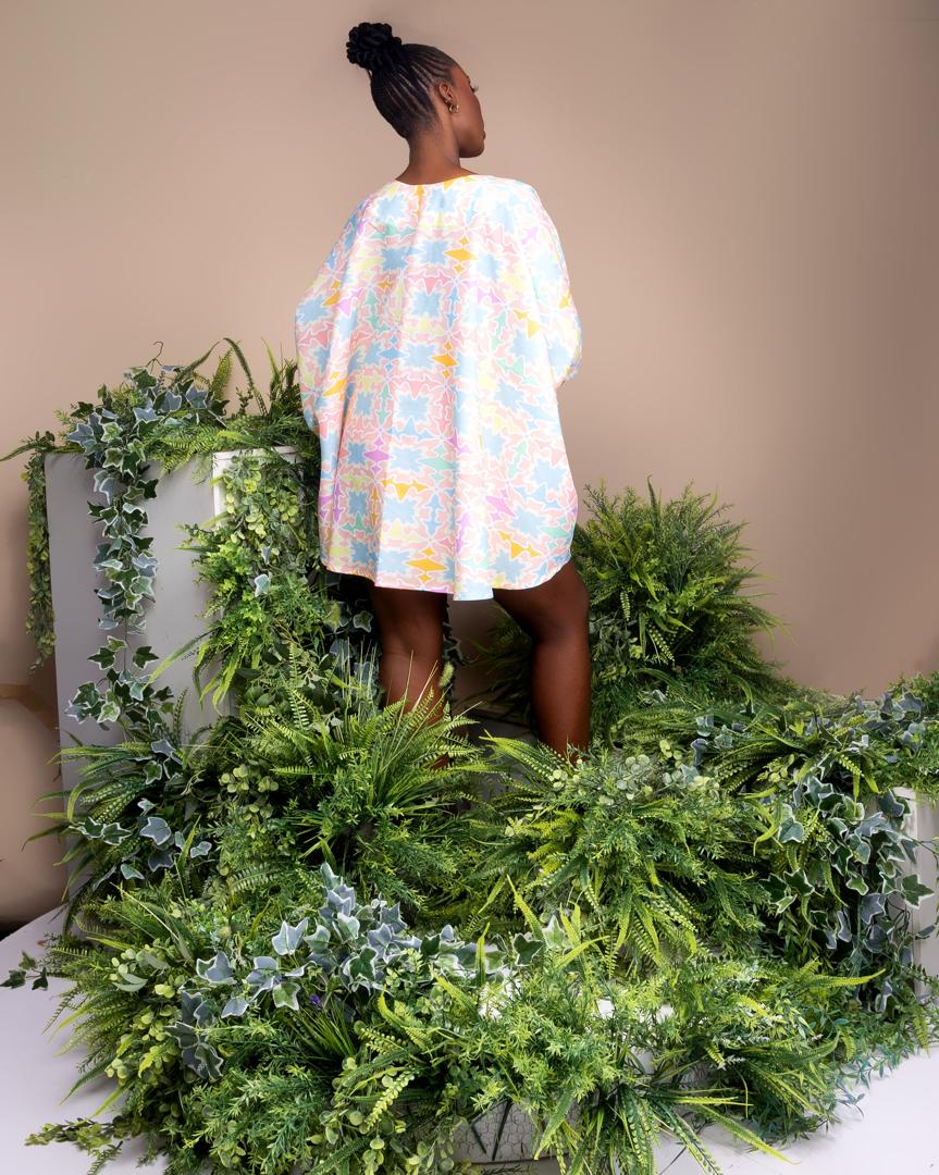 Ivy Poncho Shorts Set